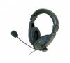Casque-Micro St�r�ro Jack 3.5 mm noir