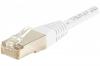 Cordon RJ45 CAT 6 F/UTP blanc - 3 m