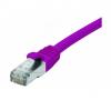 Cordon RJ45 CAT 6 F/UTP LSOH SNG violet - 3 m