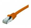 Cordon RJ45 CAT 6 F/UTP LSOH SNG orange - 1 m