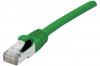 DEXLAN Cordon RJ45 CAT 6A S/FTP LSOH SNG vert - 2 m