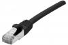 DEXLAN Cordon RJ45 CAT 6A S/FTP LSOH SNG noir - 1 m
