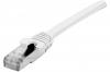 DEXLAN Cordon RJ45 CAT 6A S/FTP LSOH SNG blanc - 2 m