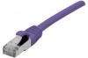 DEXLAN Cordon RJ45 CAT 6A S/FTP LSOH SNG violet - 1 m