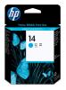 HP 14 t�te d'impression cyan 30.000 pages